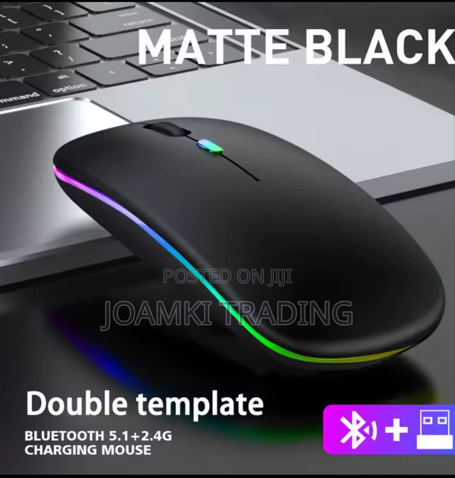 Wireless Bluetooth Rechargeable Mouse