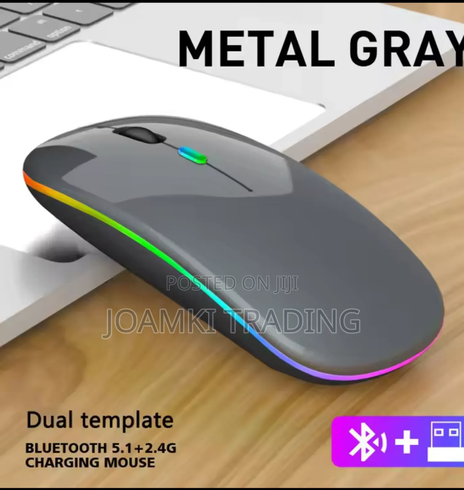 Wireless Bluetooth Rechargeable Mouse