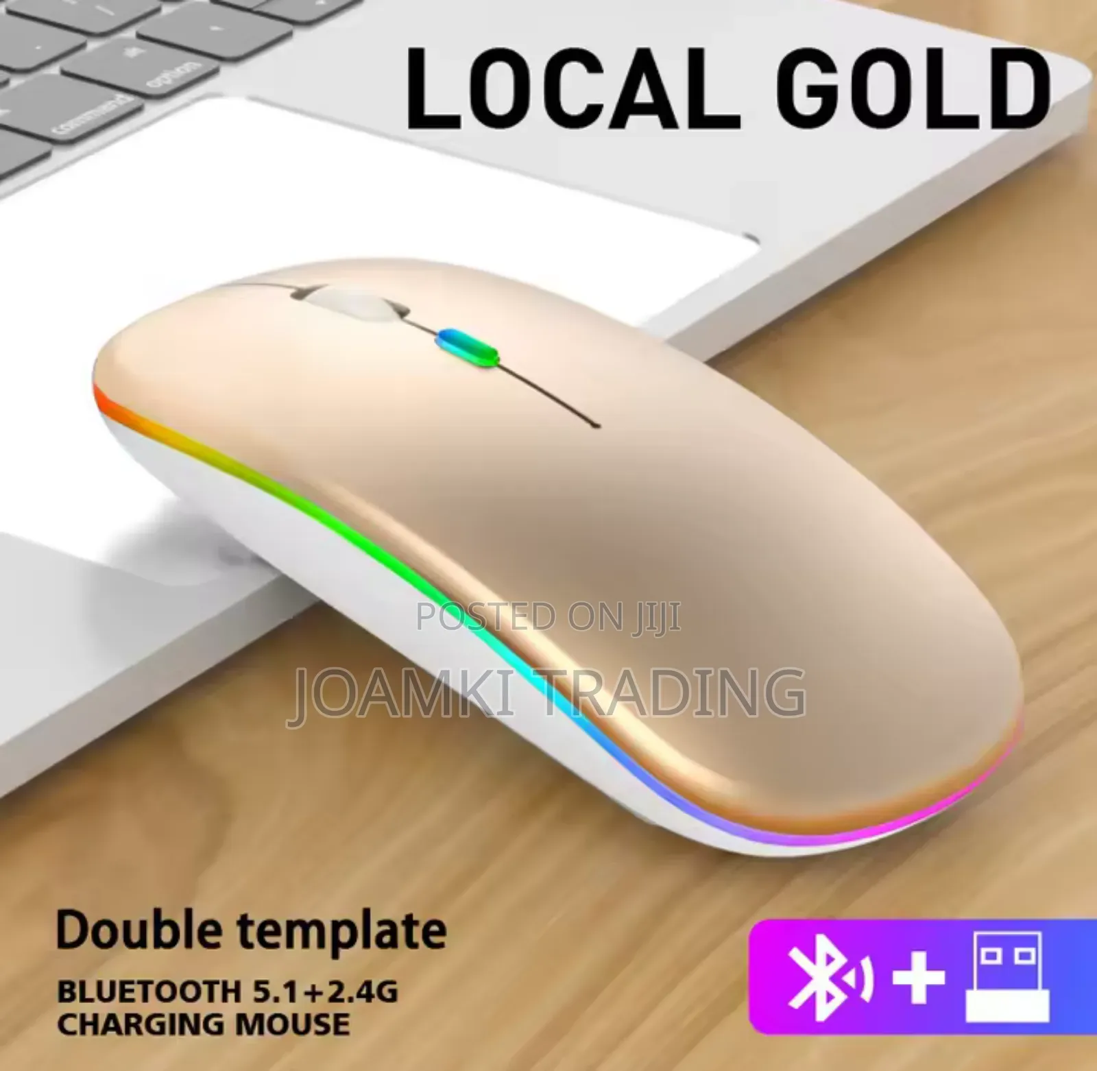 Wireless Bluetooth Rechargeable Mouse