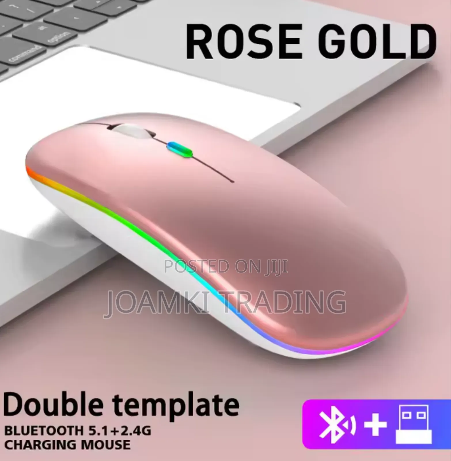 Wireless Bluetooth Rechargeable Mouse