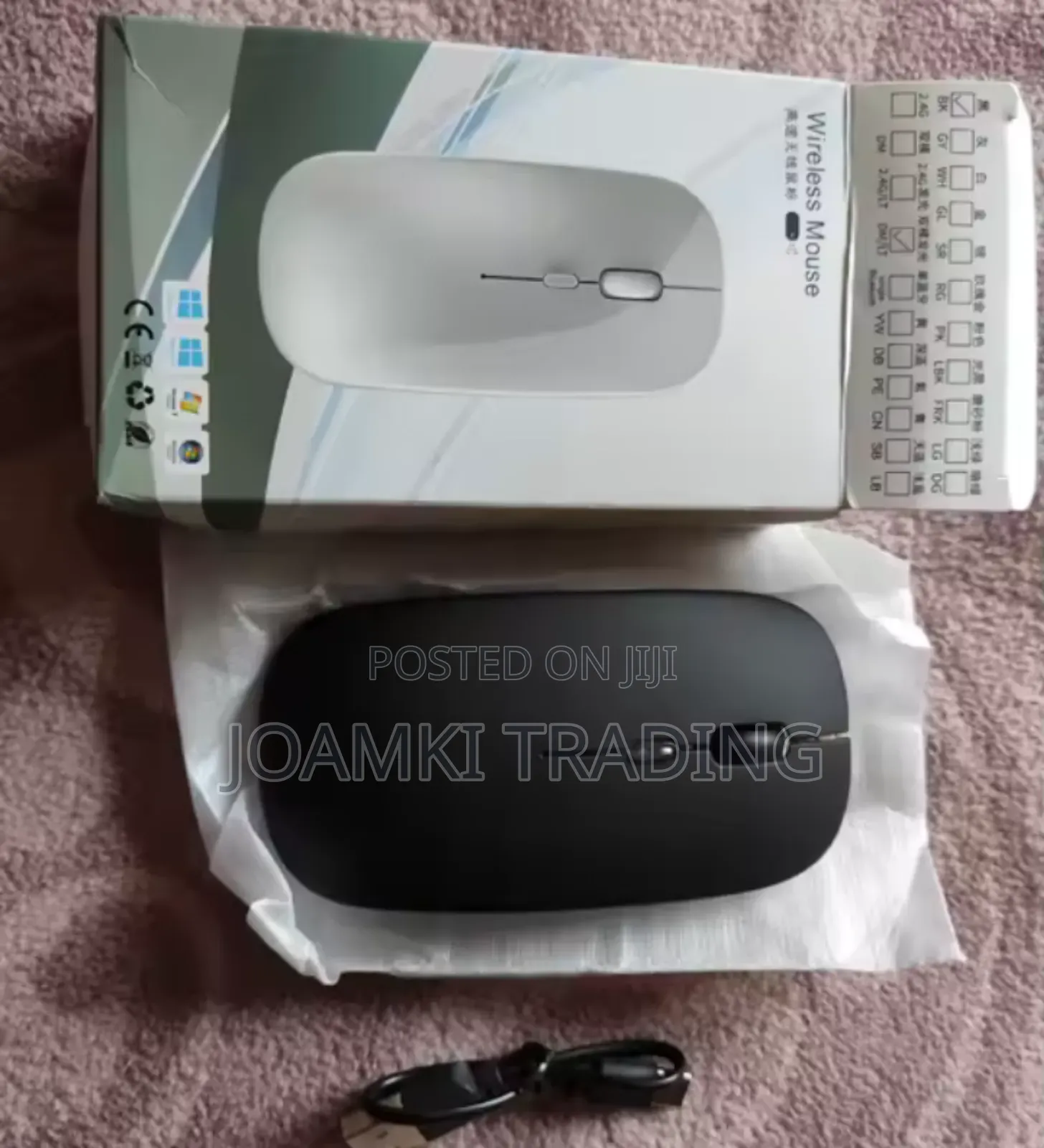Wireless Bluetooth Rechargeable Mouse