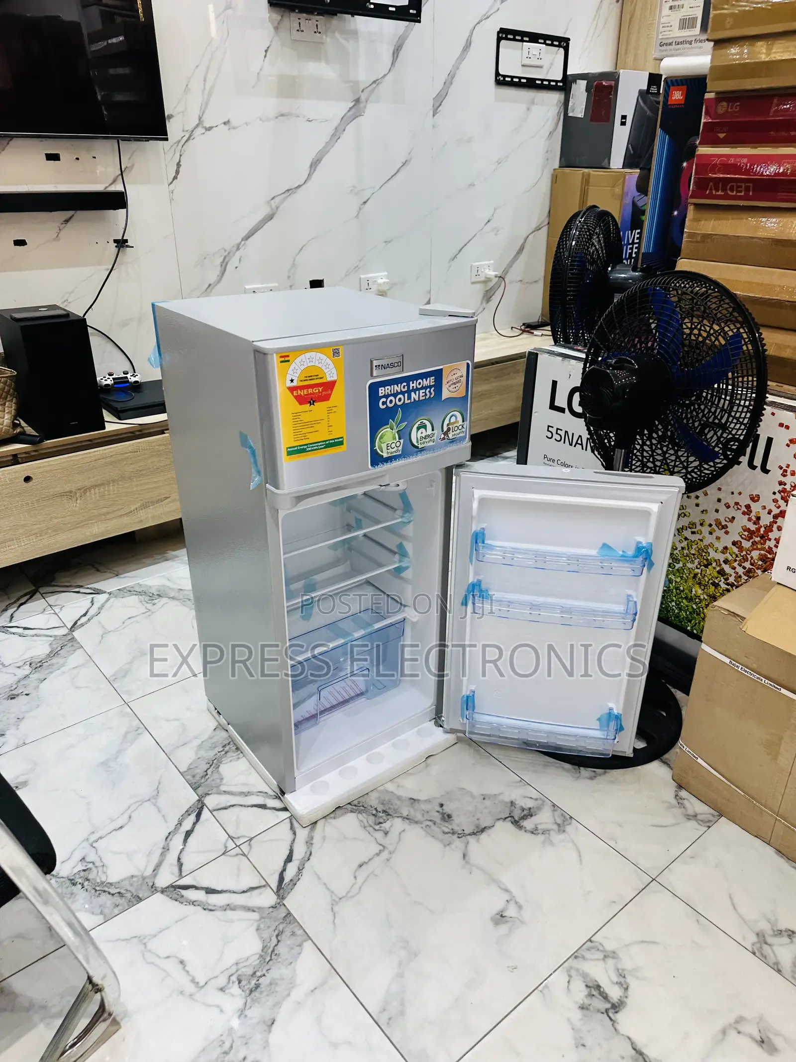 Freestanding Fridge Nasco Double Door Fridge Nasf2-12s