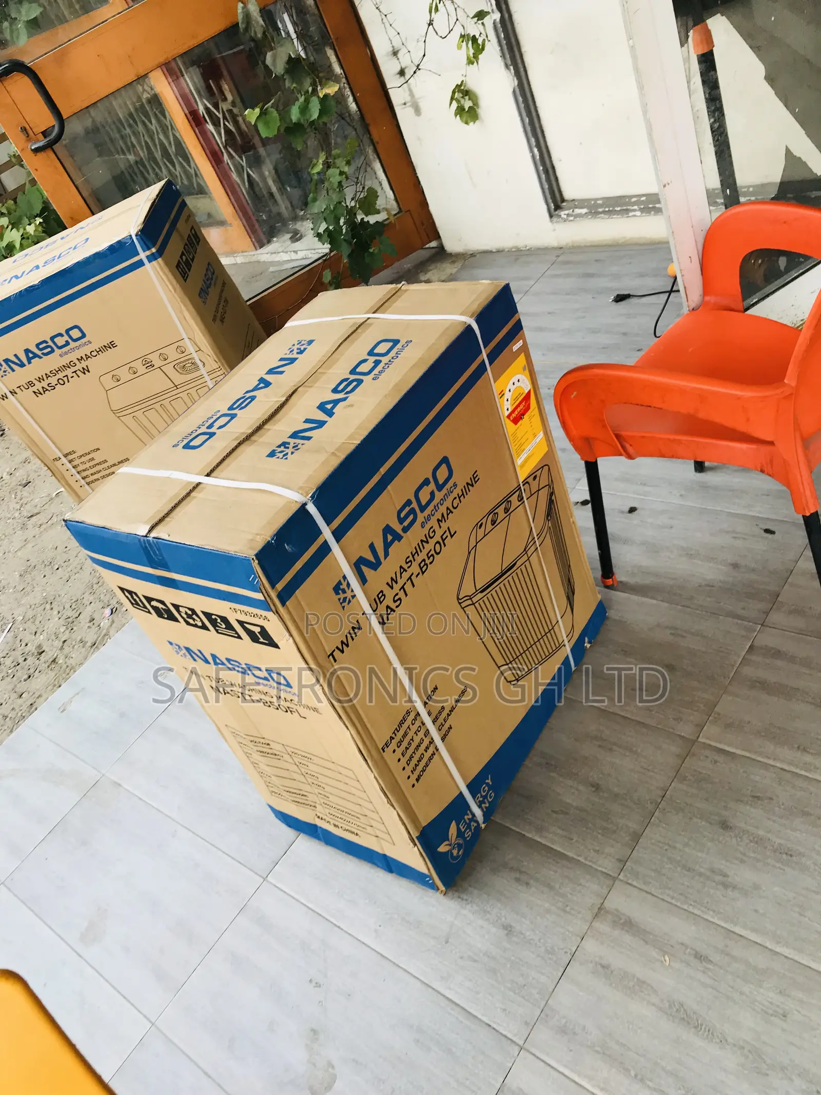 Nasco Clean 5.0kg Topload Semiauto Twintub Washer