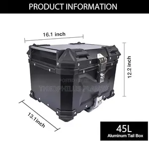 45 and 55l Motorcycle Tail Box