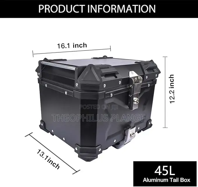 45 and 55l Motorcycle Tail Box