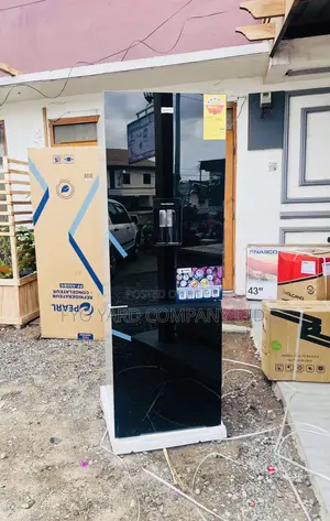 Modern Pearl Built-in Water Dispenser Double Door Fridge