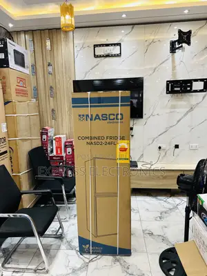 186L Double Door Fridge Nasco Nasd2-24fl