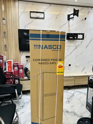 Powerful Chill Double Door Fridge Nasco Nasd2-24fl 186L