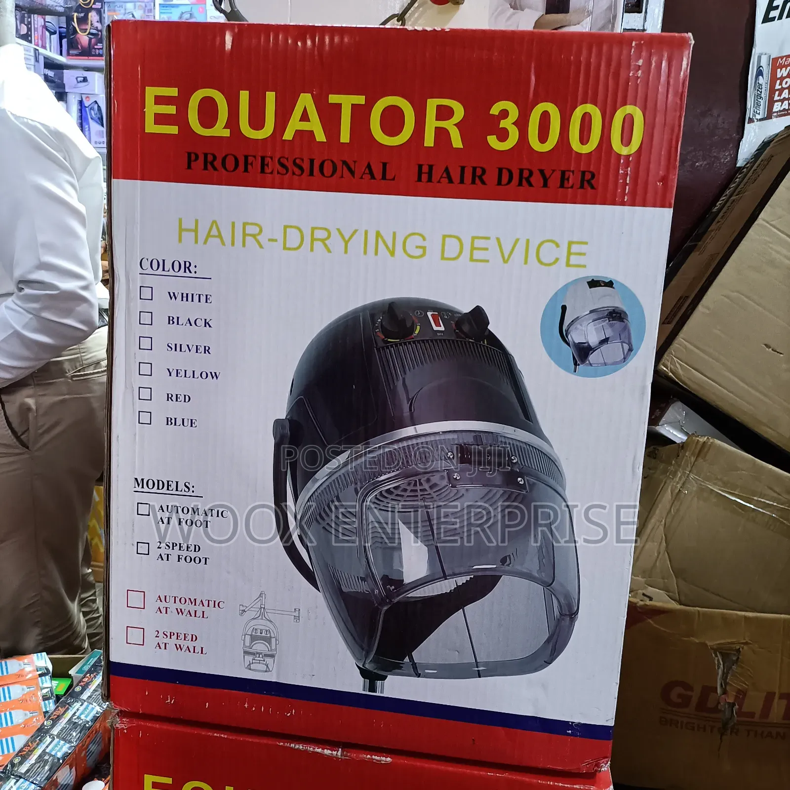 Hanging Hair Dryer/Wall Mounted Hairdryer