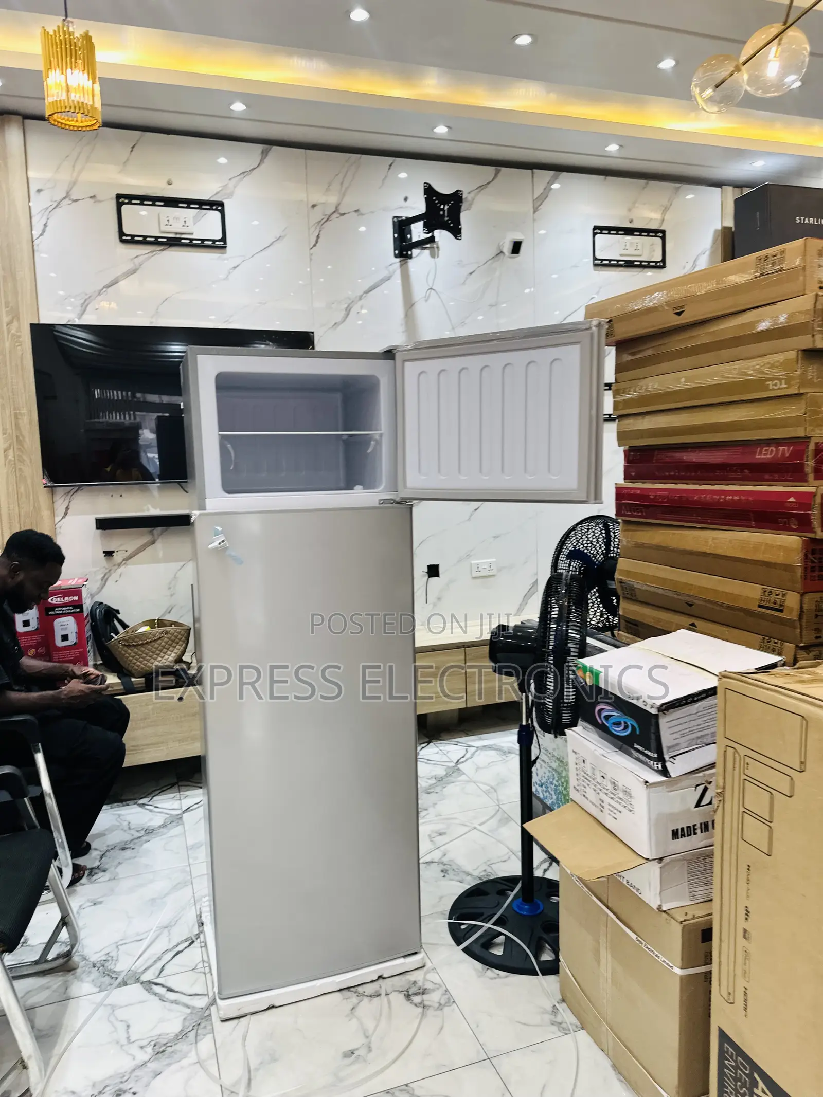 Powerful Chill Cool Double Door 280L Nasco Nasd2-28fl