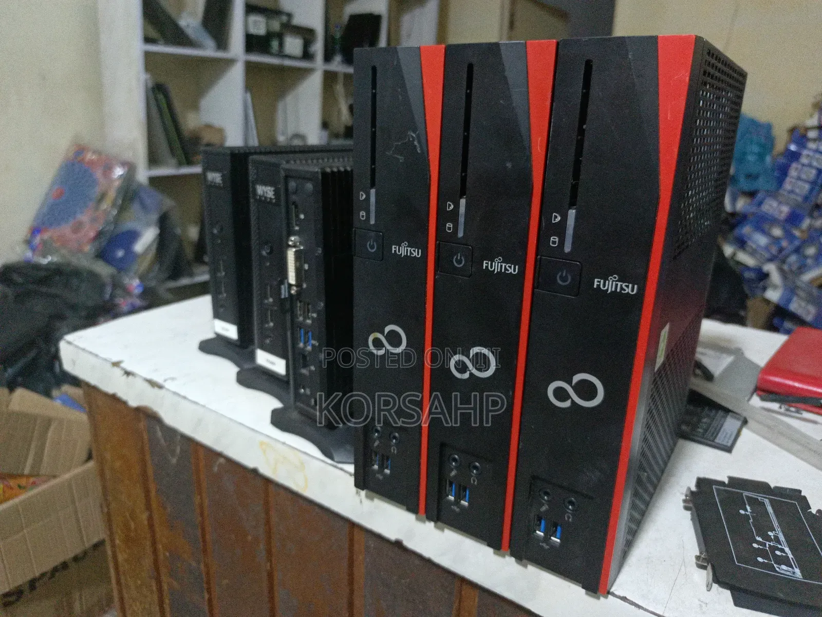 Desktop Computer Fujitsu Celsius M740 8GB AMD A4 SSD 128GB