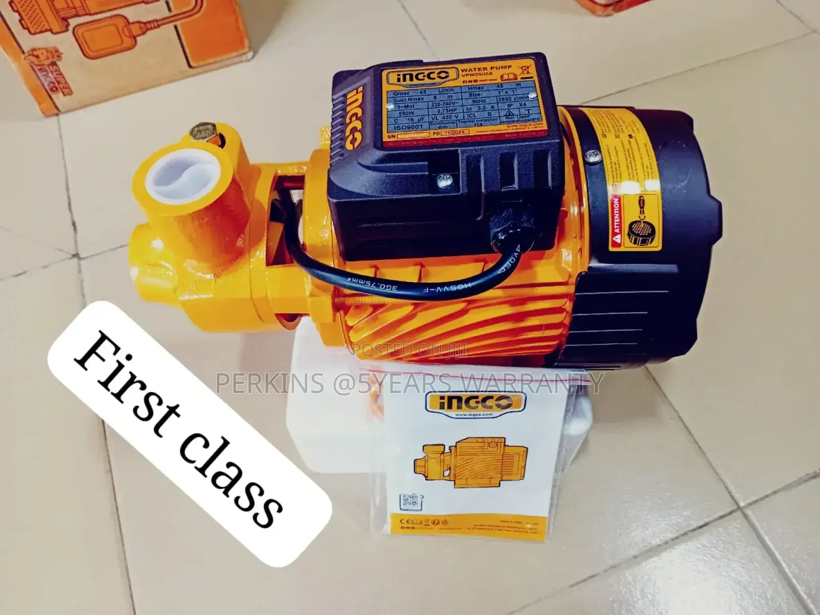 Ccorrosion Resistance Submersible Pump0.5hpsubmersible Ingco