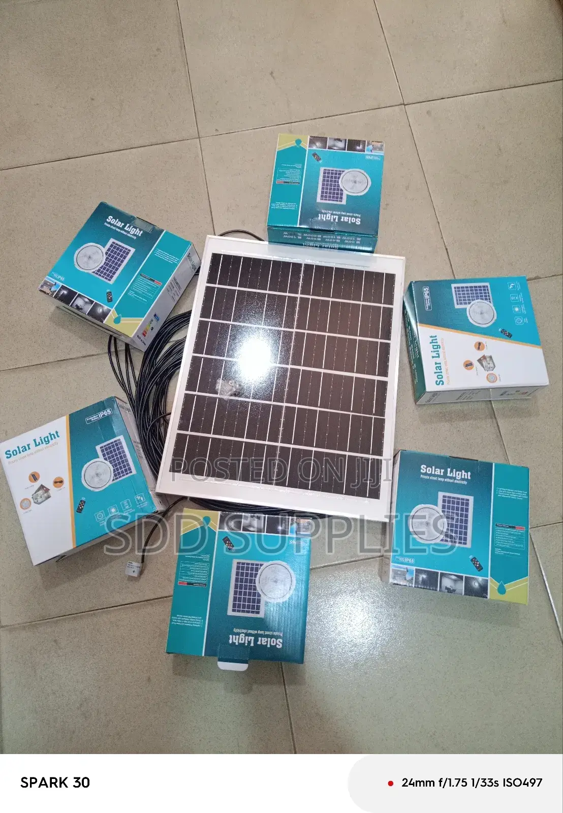 Waterproof Solar Rechargeable Light