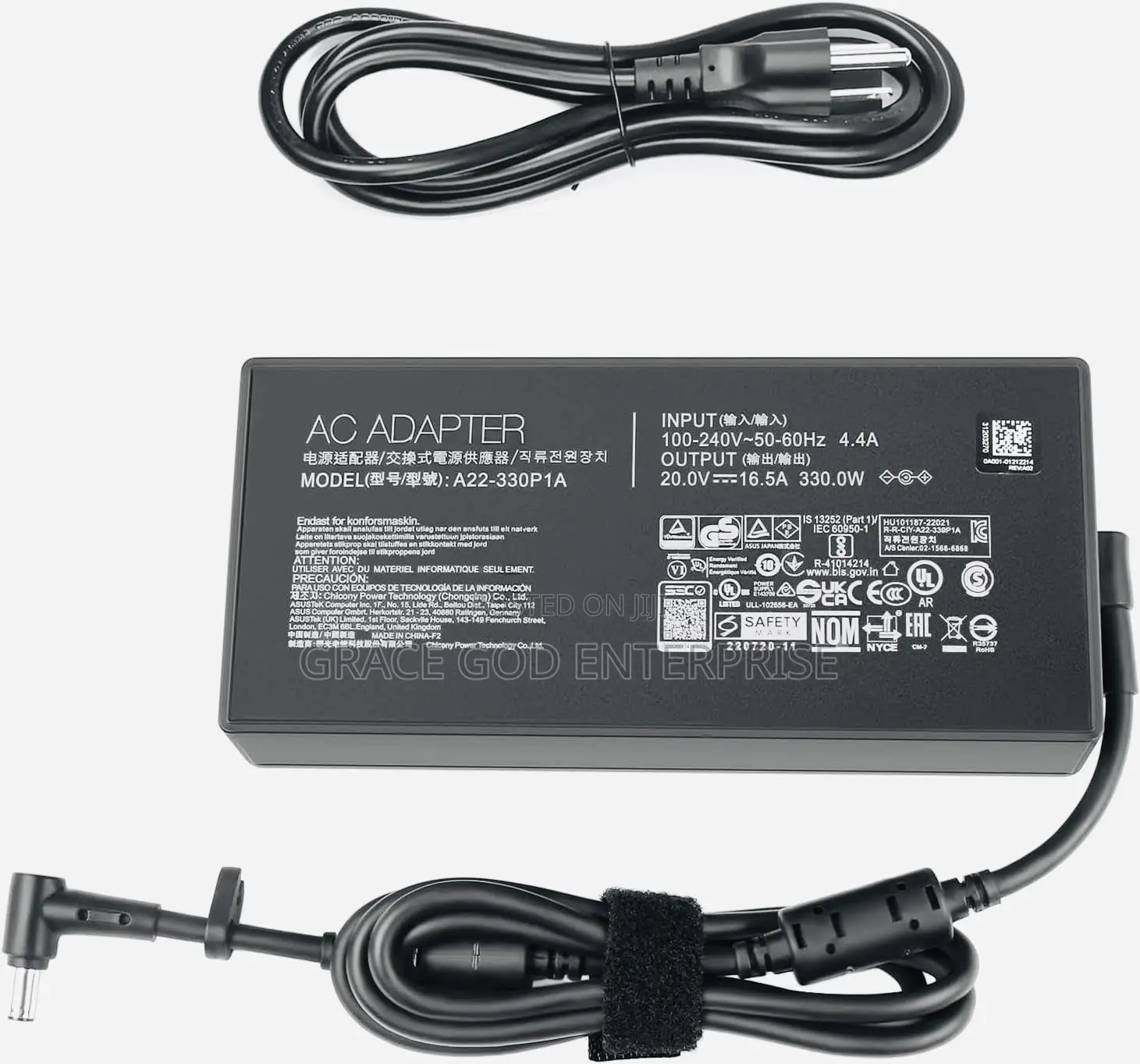 Original Asus Gaming Charger 330W