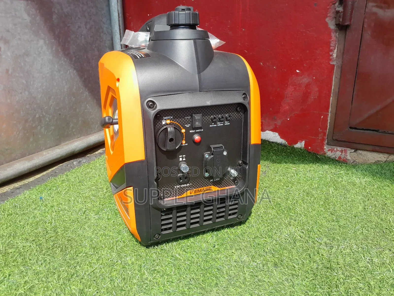 Alpha 7kva Kemage Geneset Pull Start Petrol Generator