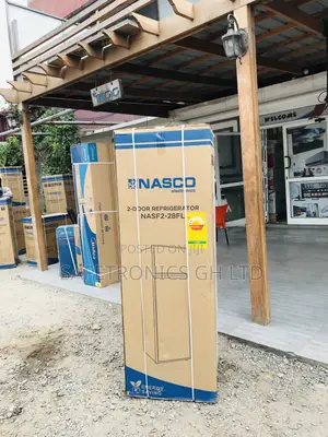Classic Doubledoor Nasf2-28fl Gray Nasco Top Mount Fridge