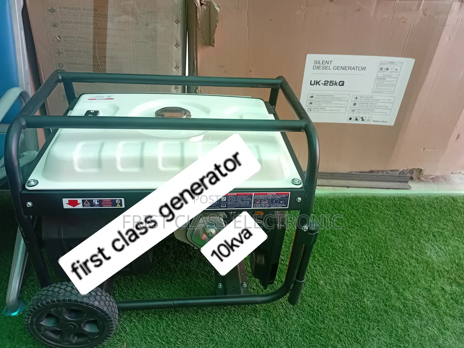 Portable Electric Start 10kva Petrol Genset