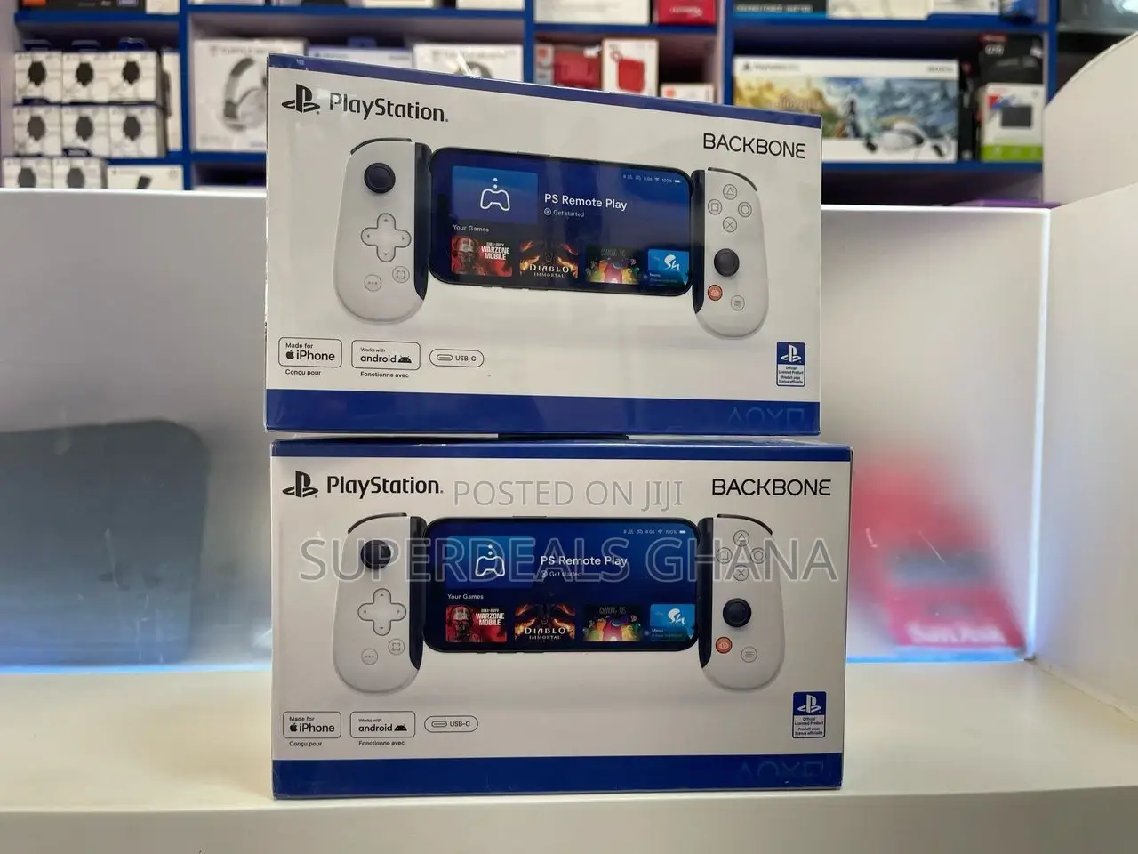 Backbone One Mobile Gaming Controller For iPhone Playstation