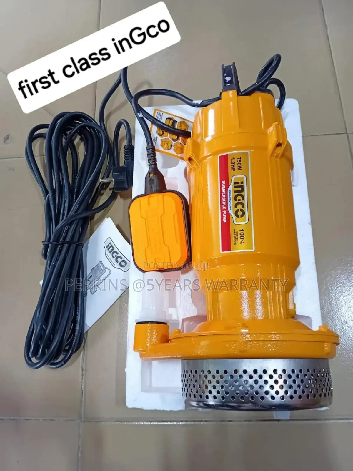 The Smart Choice 0.5hp Submersible Ingco Water Pump Japan In