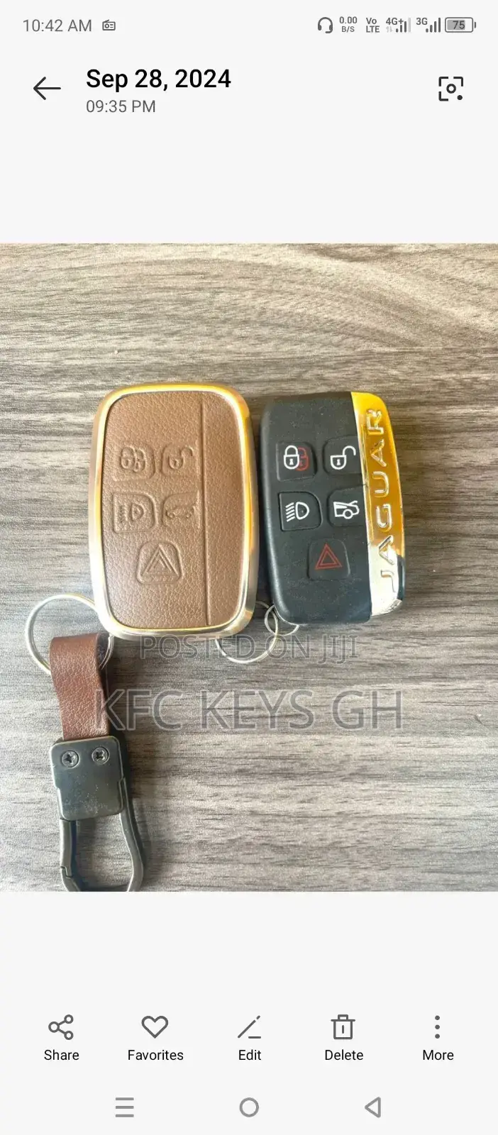 Range Rover Key New