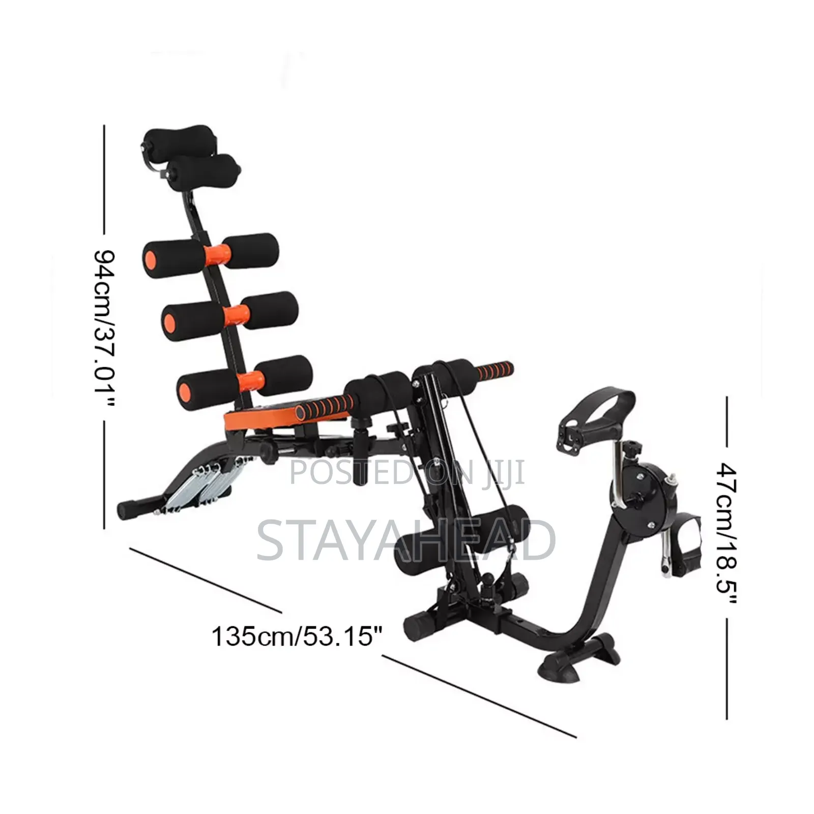 Multi-Functional Abs Workout Bench Machine for Core