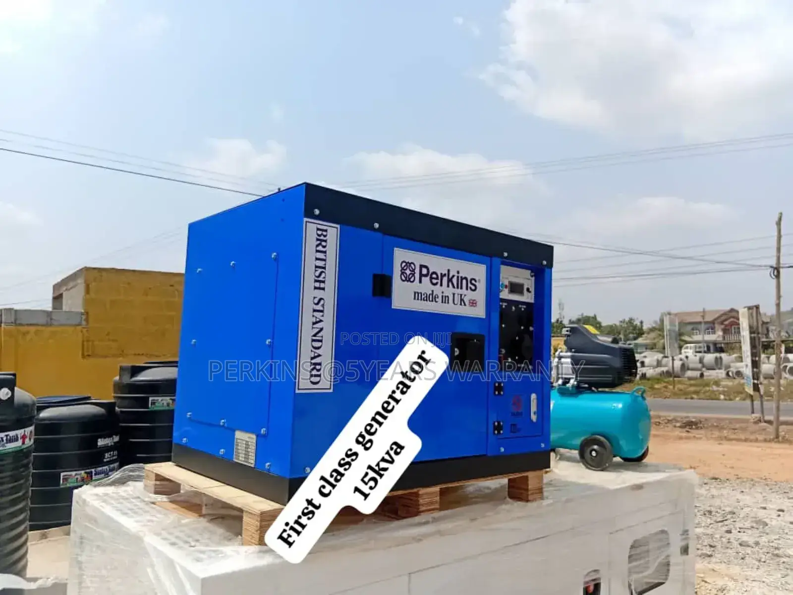 Experience the Silent Power 18kva Diesel Silent Perkins20000