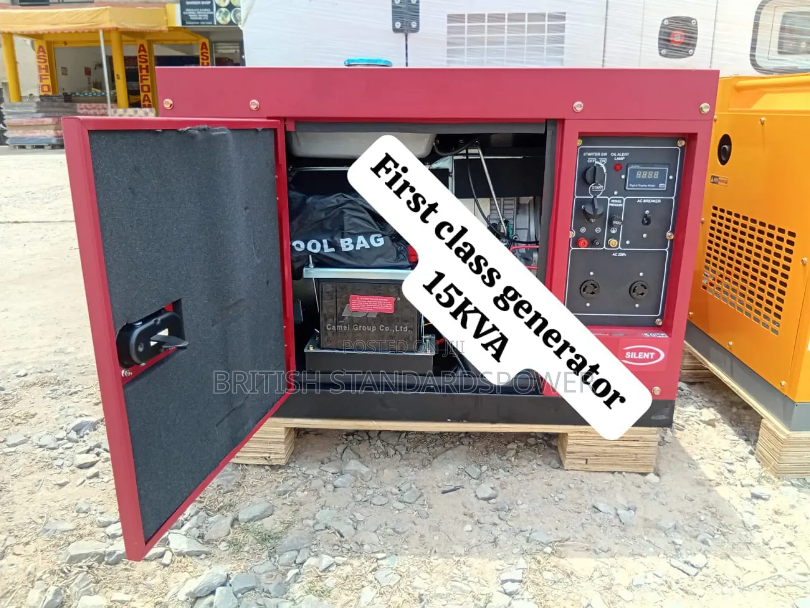 Diesel Generator 15kva Keystart 16500watt Generator