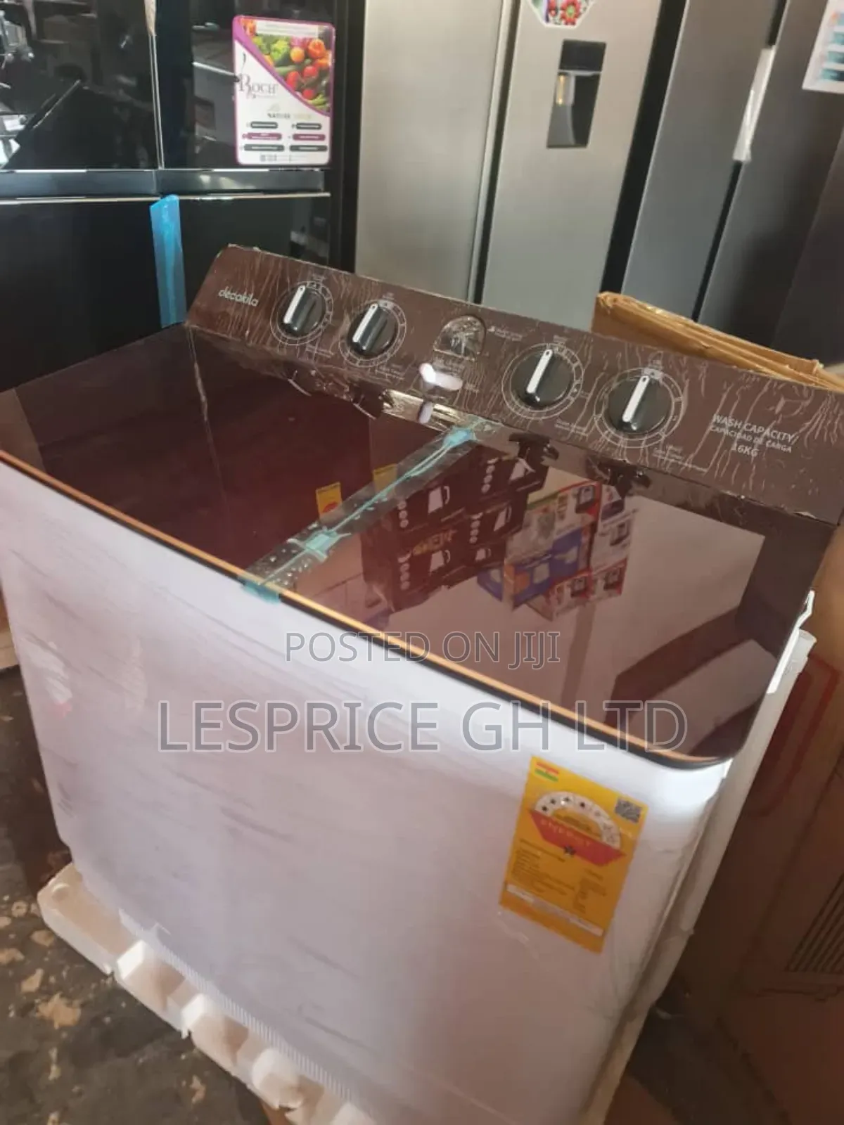 Decakila 15kg Twin Tub Washer: Efficient Cleaning