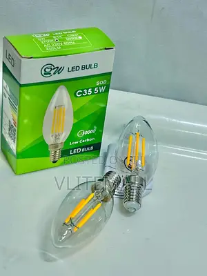 Two Set E14 Flame Bulbs