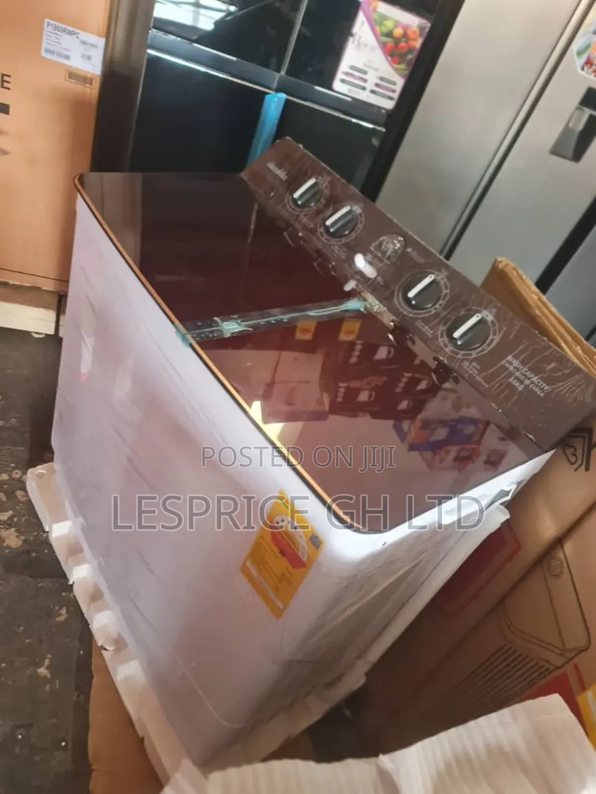 Launder Easily: Decakila 15kg Semi-Automatic Washer.