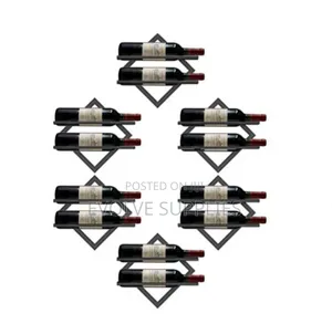 Mounted Wine Bottle Rack