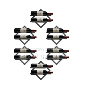 Mounted Wine Bottle Rack