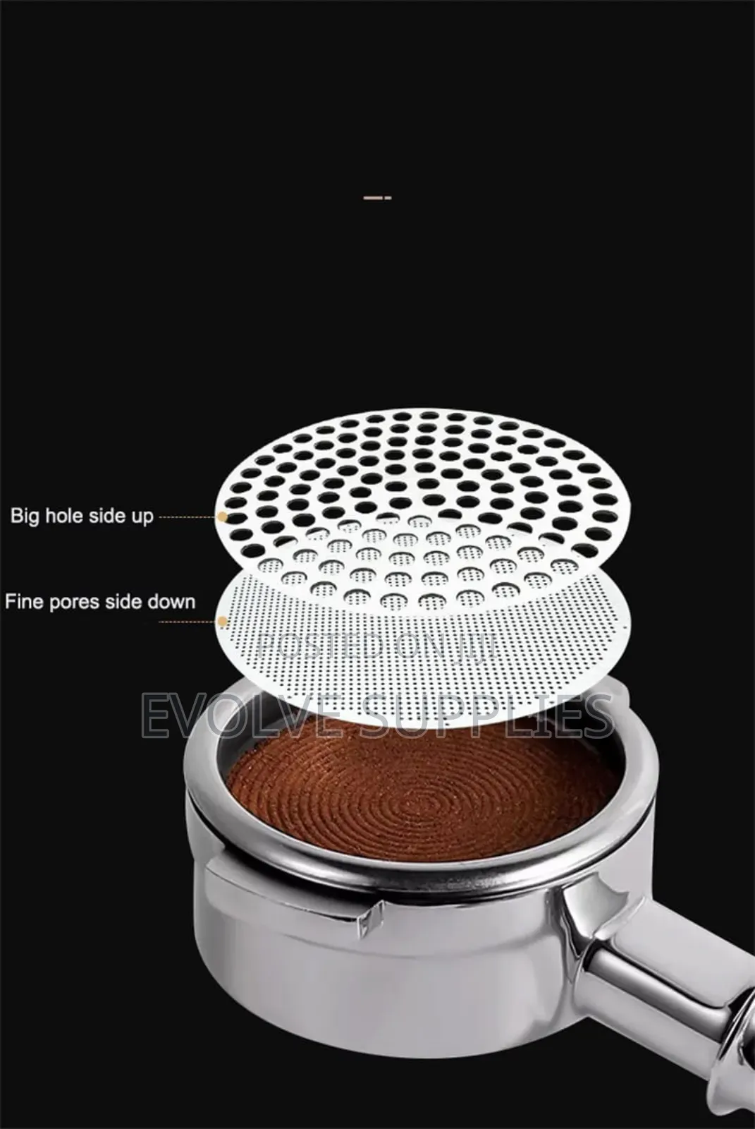 Puck Screen for Espresso Portafilter
