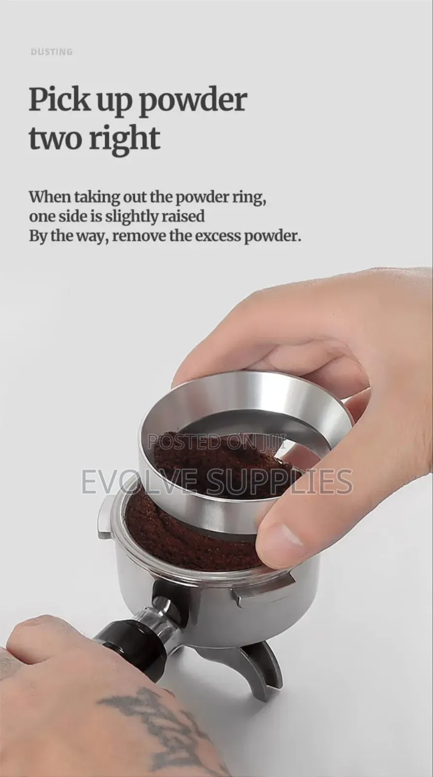 Dosing Ring for Coffee Portafilter