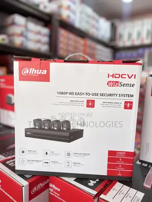 Dahua 4ch 2mp Full Color With Sound Camera Kit + 1tb HDD