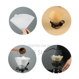 Conical Coffee Filter Paper (100pcs Pack)