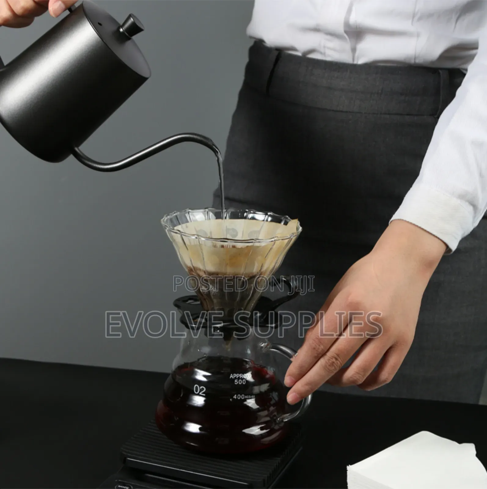 Conical Coffee Filter Paper (100pcs Pack)