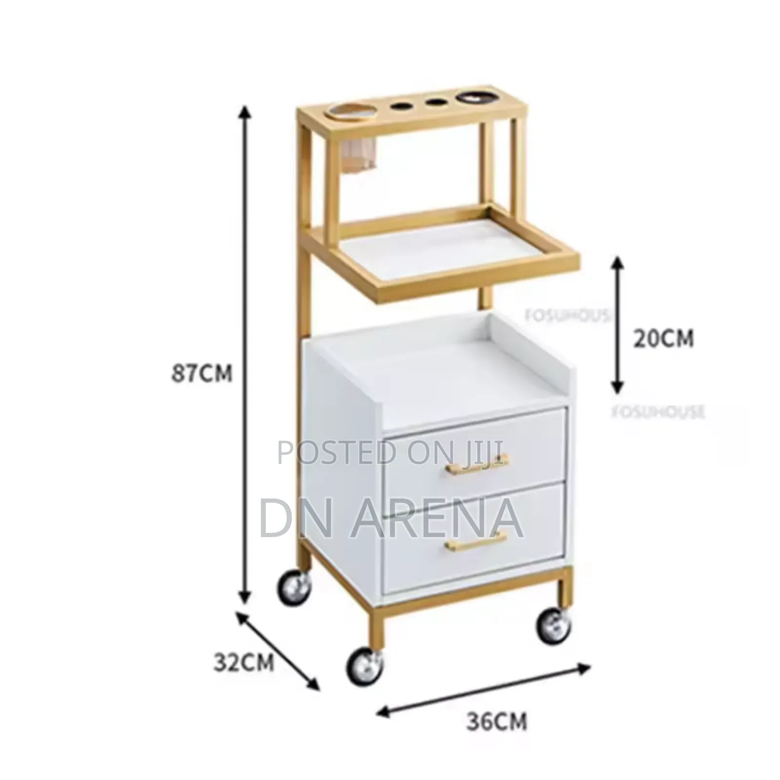 Salon Trolley for Barber Shop Storage Multifunction Salon