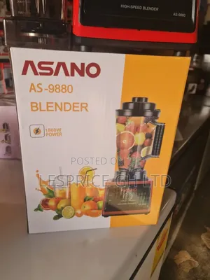 Blending Made Easy With Asano Blender 3L