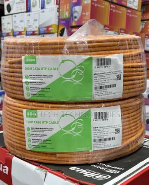 Dahua Cat6 Network Cable Cca 100m Hight Speed Internet Cable