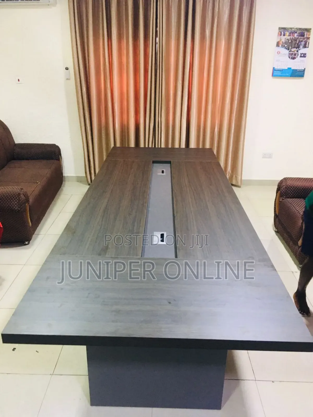 Conference Table Gray Swedish Kinii