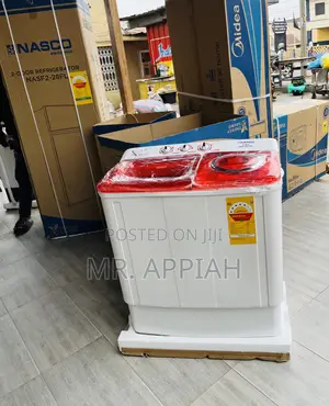 Effortless Cleaning Nasco 8kg Semi-Auto Washing Machine