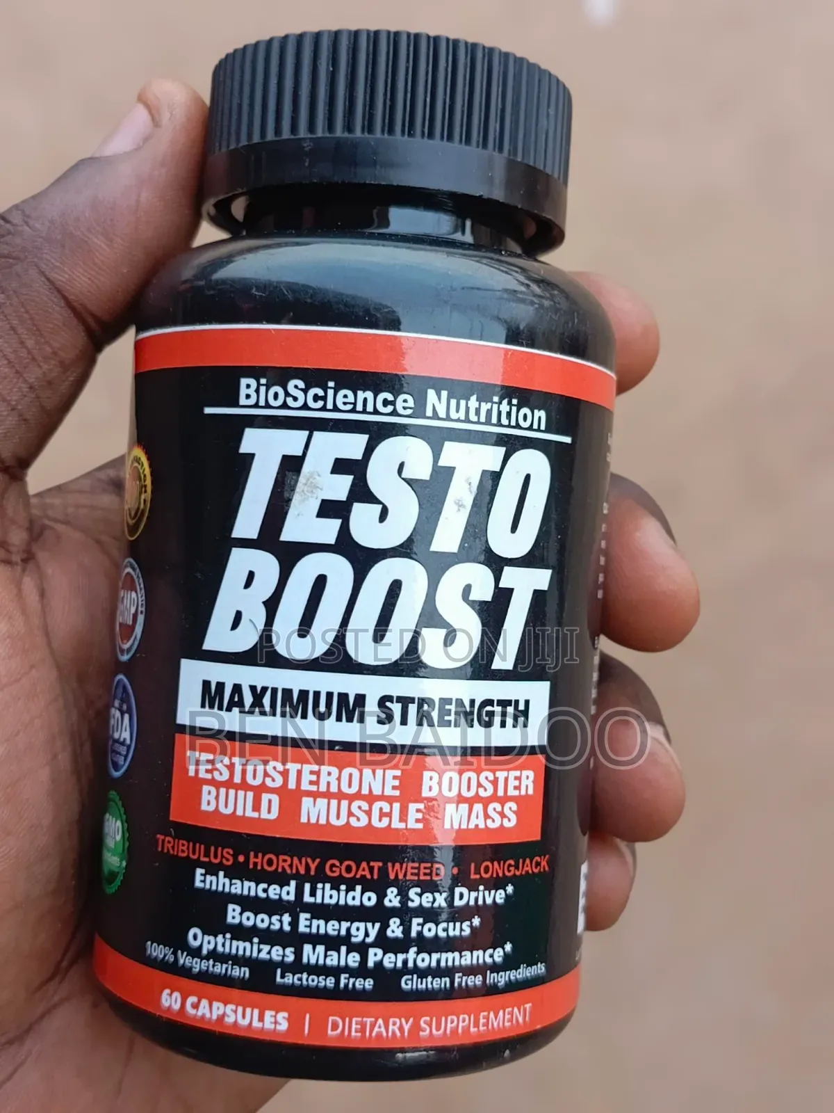 Testoboost Capsules (Boosts Energy (