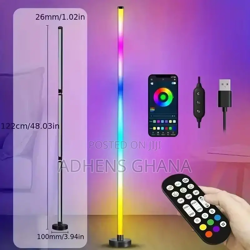 Smart RGB Floor Lights With Phone App Control