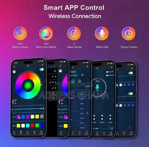 Smart RGB Floor Lights With Phone App Control