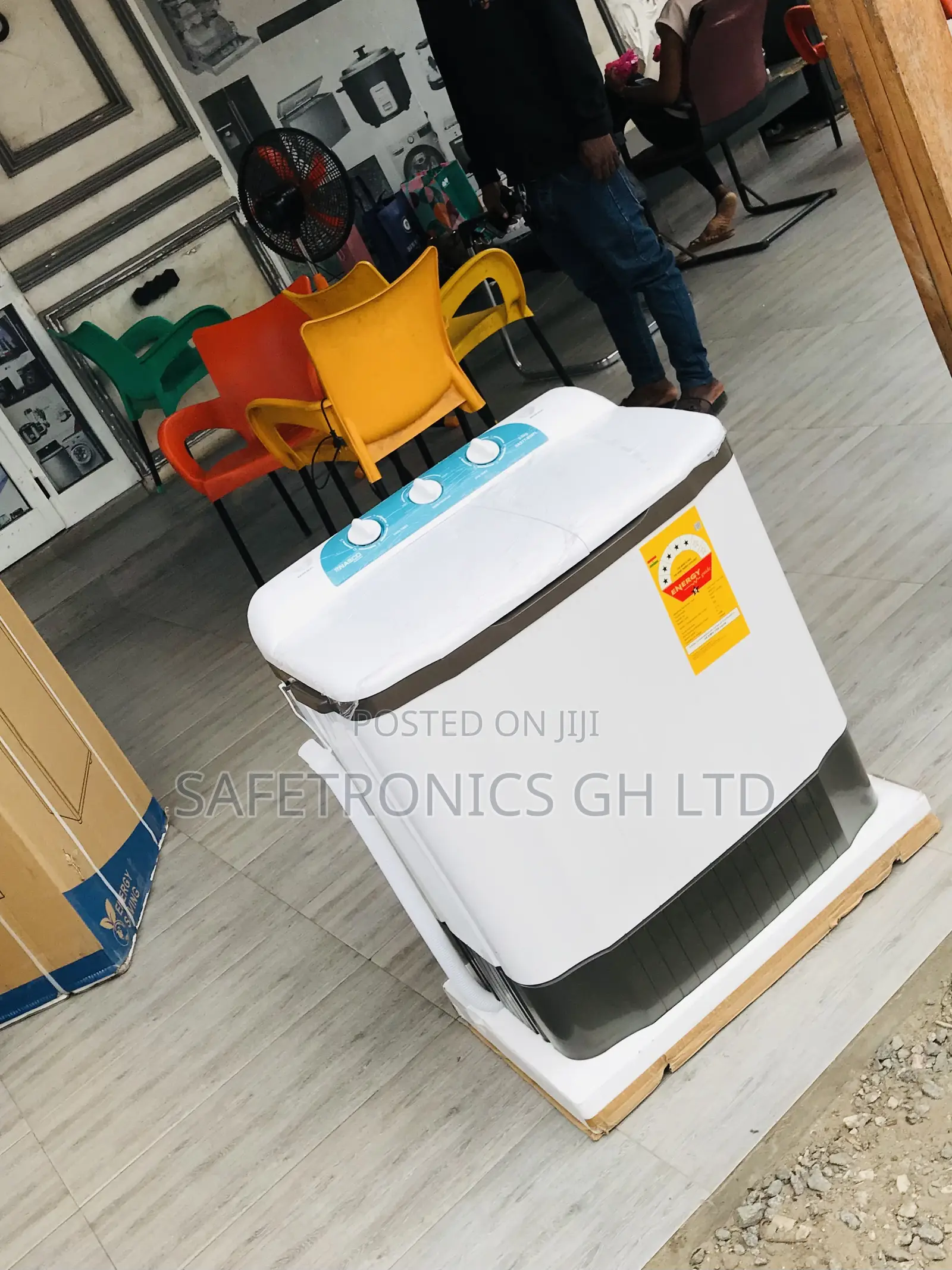 Twintub Topload Semiauto Nasco 5.0kg Washingmachine