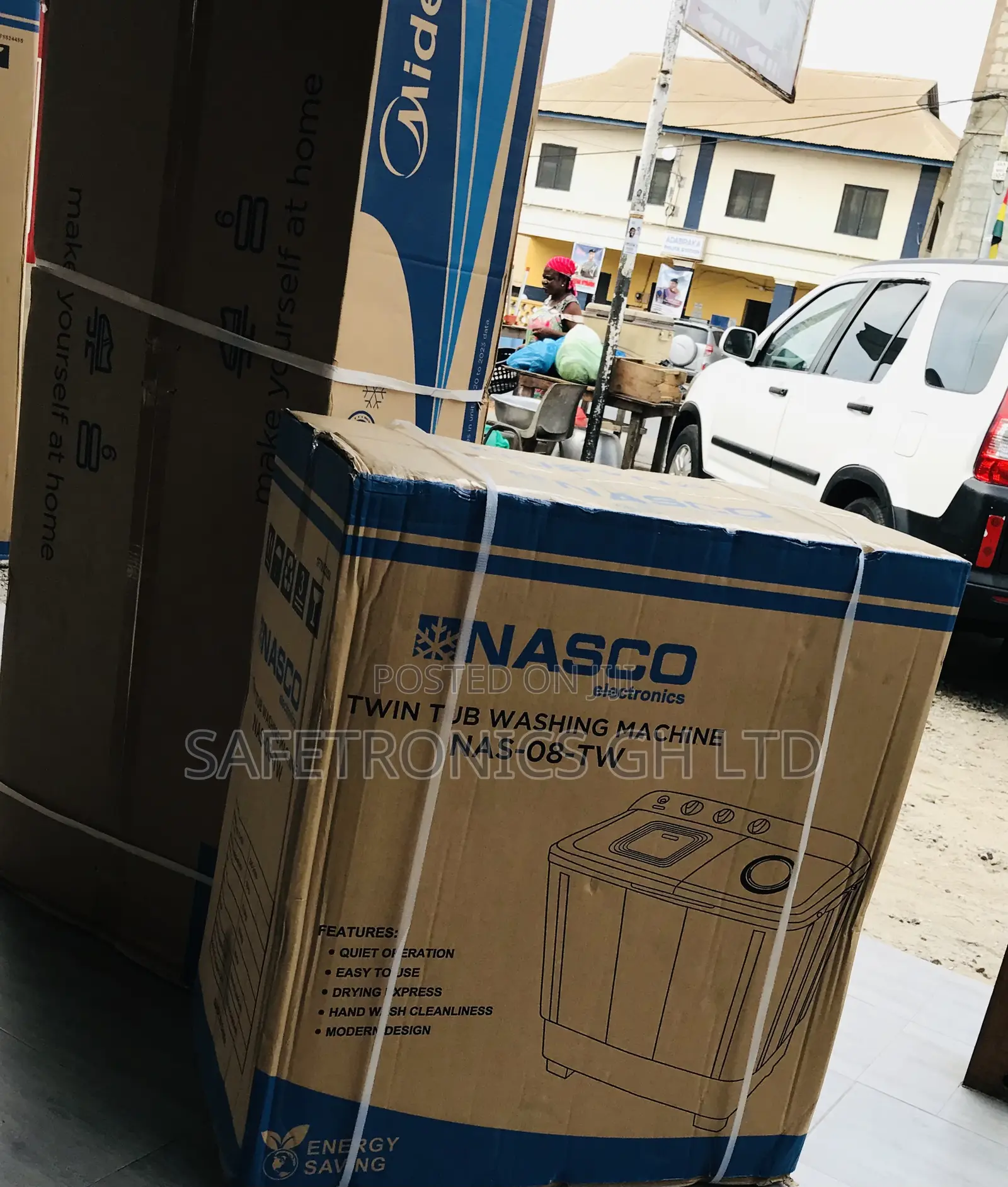 Boxed Nasco 7kg Topload Semiauto Washer