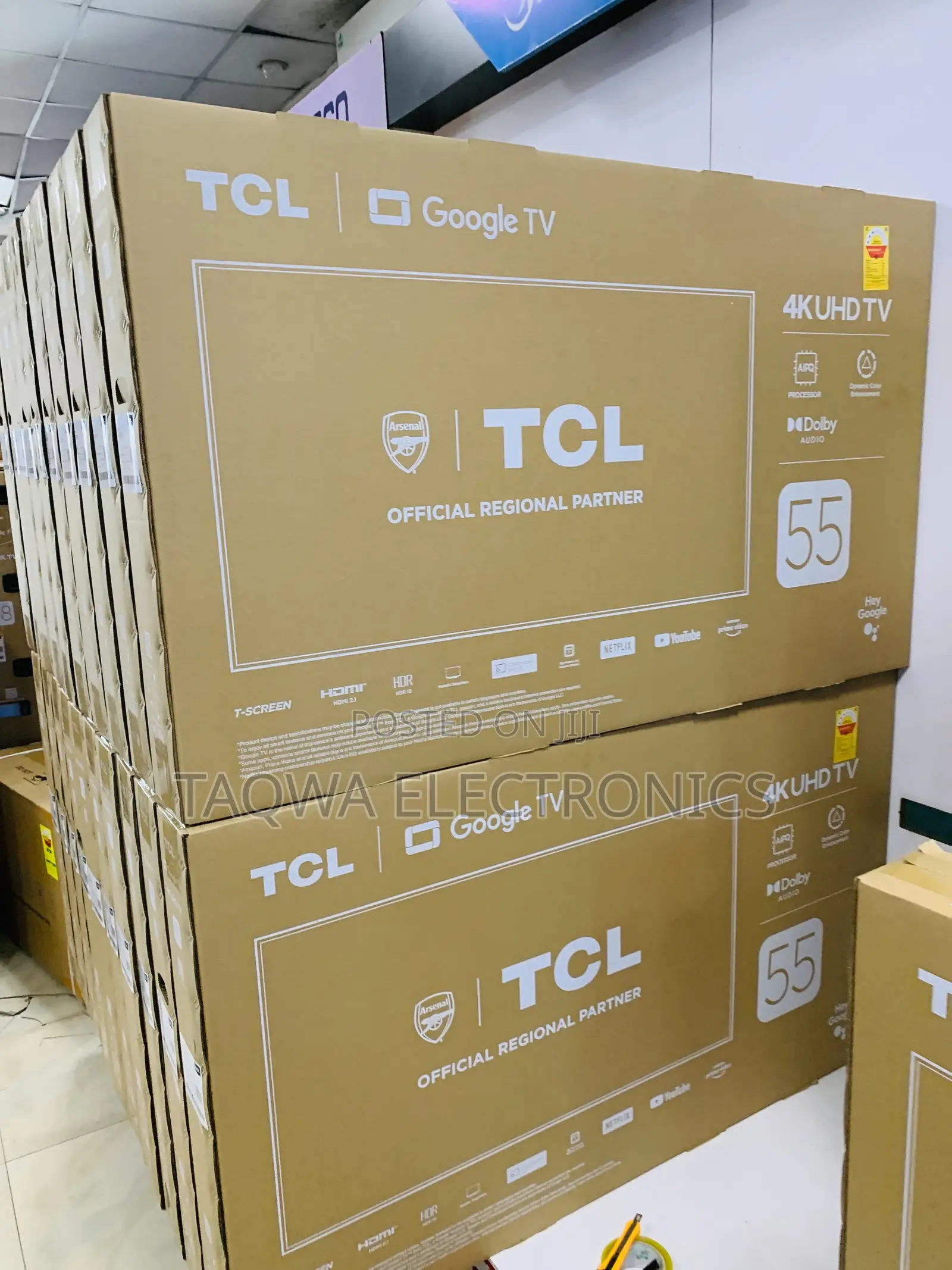 Catch-Up With TCL 55inches Google Tv