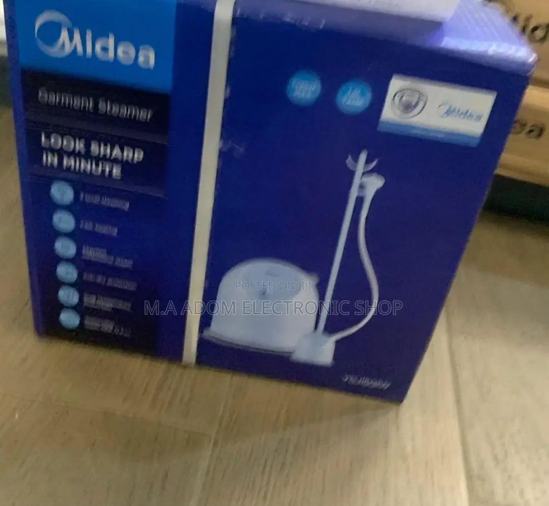 Midea Garment Steamer:Fast,Gentle Effective Wrinkle Removal
