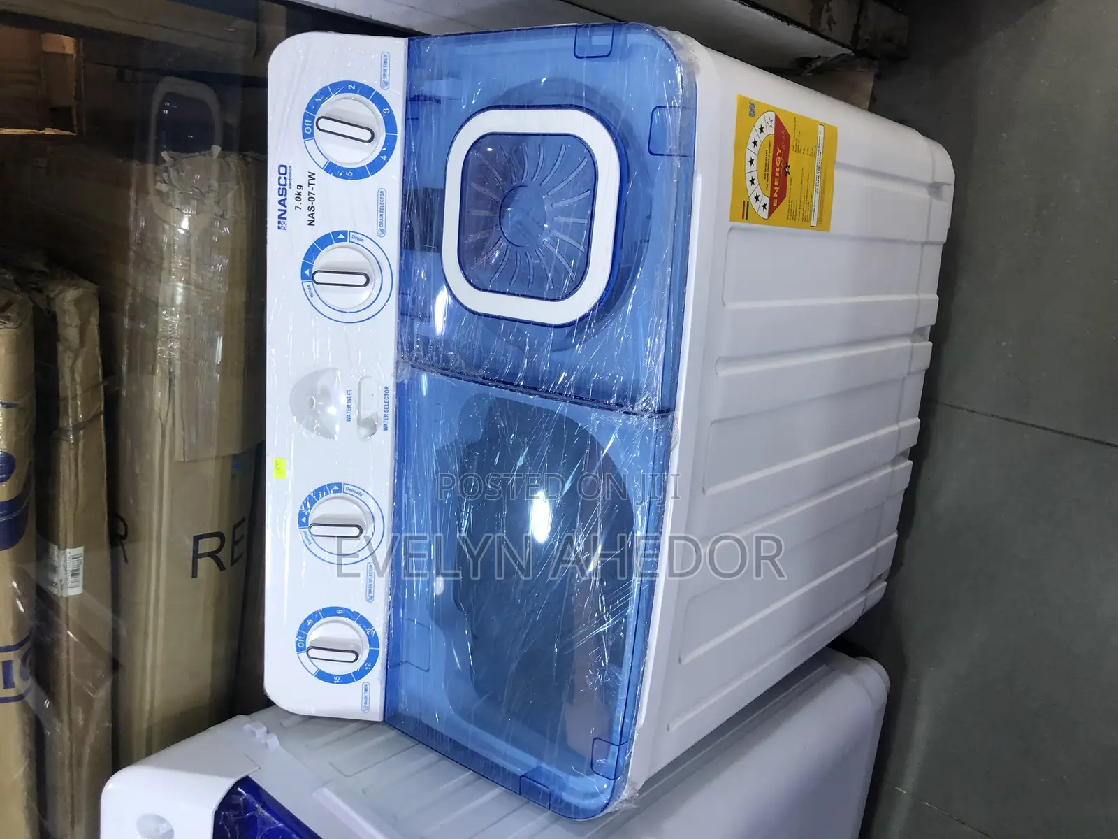 Nasco 7kg Washing Machine Semi Automatic Twin Top Available